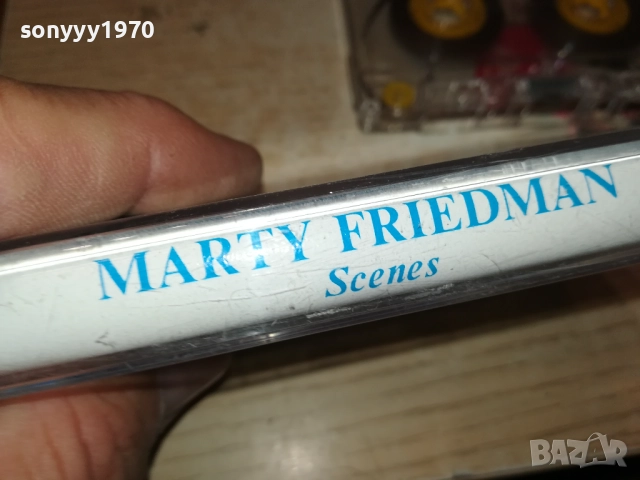 MARTY FRIEDMAN SCENES 1109251627, снимка 11 - Аудио касети - 51680845