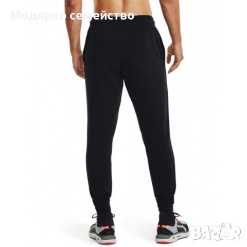 Мъжко спортно долнище under armour rival terry jogger black, снимка 2 - Спортни дрехи, екипи - 46651406