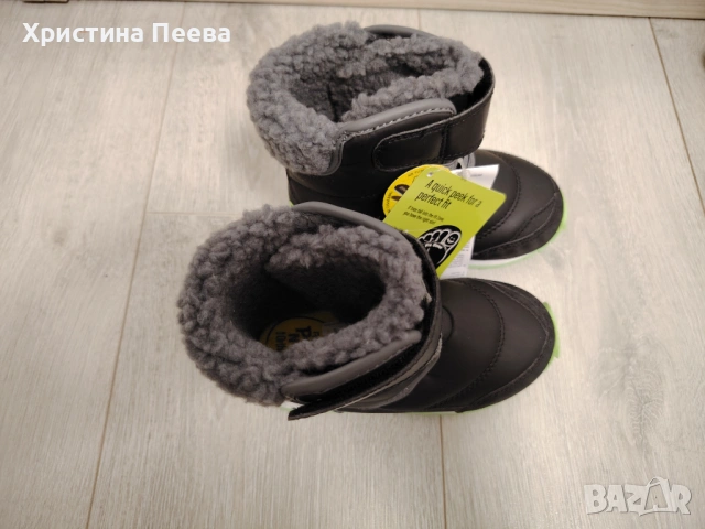 Нови зимни  детски ботуши Reebok SNOW PRIME на Промо цена от 16€, 24,5 размер/14см/, снимка 5 - Детски боти и ботуши - 53441539