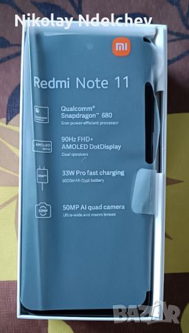 Xiaomi note 11 64gb , снимка 1 - Xiaomi - 46418003