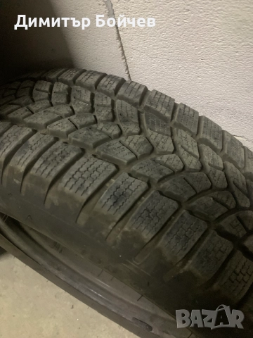 Продавам 4 бр. Зимни гуми с железни джанти 195/65 R15, снимка 6 - Гуми и джанти - 52393224