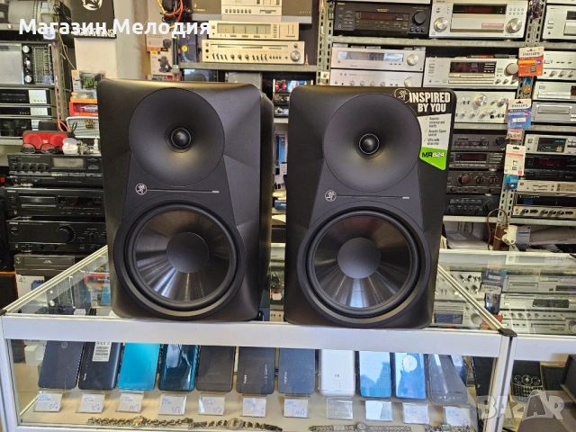 Активни тонколони Mackie MR824 8" активен студиен монитор. Двете за 455 евро. НОВИ., снимка 5 - Тонколони - 53243286