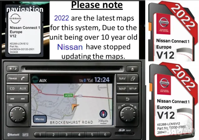 🚘🚘🚘 🇧🇬 SD card 2023 (Nissan Connect 1 2 3)навигация Нисан Qashqai/JUKE/X-TRAIL/MICRA/СД карта, снимка 3 - Аксесоари и консумативи - 31894463