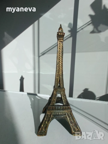 Vintage, метална статуетка на Айфеловата кула. , снимка 7 - Статуетки - 53817859