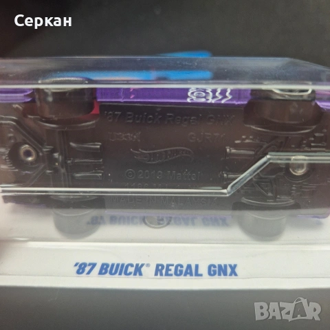 Hotwheels '87 Buick Regal GNX Treasure Hunt , снимка 2 - Колекции - 53595524