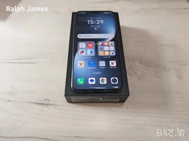 Като нов Honor Magic 7 Pro 5G 12 GB RAM 512 GB Black-18м гаранция, снимка 2 - Huawei - 52238930