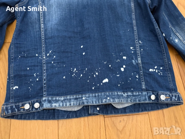 Дънково яке Dsquared2, снимка 9 - Якета - 53721251