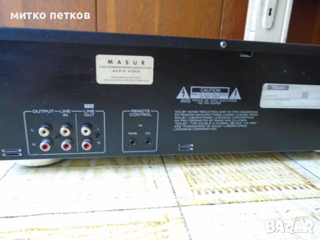 cd и дек Teac ad-400, снимка 8 - Декове - 46243115