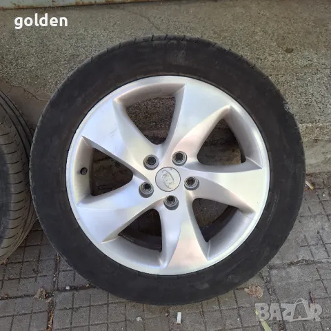 Джанти с летни гуми за KIA 17" 5x114,3, снимка 5 - Гуми и джанти - 46828920