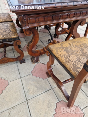 Дъбова маса, снимка 3 - Маси - 51870908