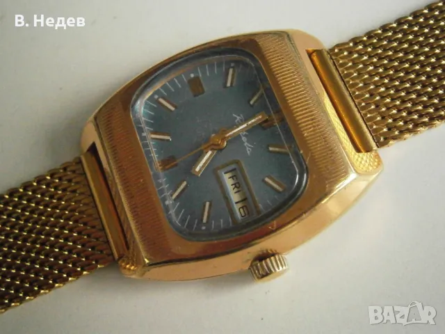 RAKETA, made in USSR, 2628 HA, позлатен Au 10+, снимка 2 - Мъжки - 47152484