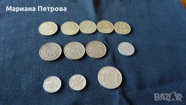 Лот Белгийски монети