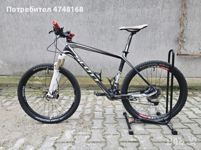 Велосипед Scott Scale Premium Carbon 26in 2x11 XTR 48см/L, снимка 2 - Велосипеди - 53865047