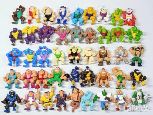 Фигурки Разбойници / Monster wrestlers in my pocket