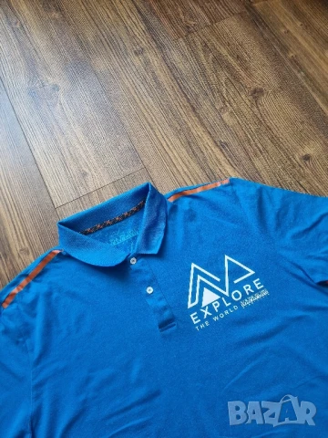 Страхотна мъжка тениска NAPAPIJRI размер  2XL , снимка 3 - Тениски - 50611943