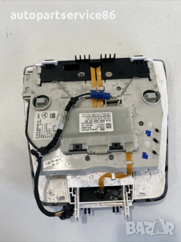 Интериорно осветление за четене предно за Mercedes W212 2.2 CDI (2012) A2129066501, снимка 2 - Части - 54158165