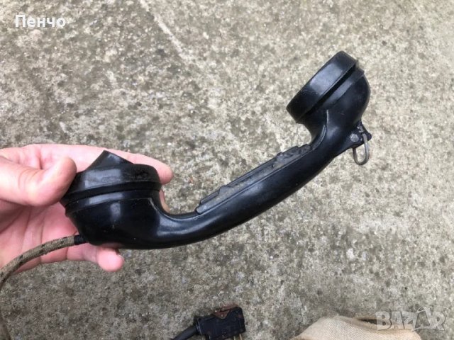 стар немски военно-полеви телефон - WEHRMACHT - WWII - 1938г. - ОРИГИНАЛ, снимка 13 - Антикварни и старинни предмети - 49684881