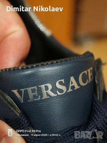 мъжки кецове Версаче , снимка 7 - Кецове - 54220219