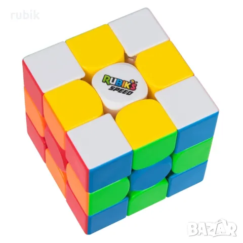 Оригинален куб на Рубик за скоростно нареждане Rubik's Magnetic Speed Cube 3x3x3 55мм - Stickerless, снимка 3 - Игри и пъзели - 48117413