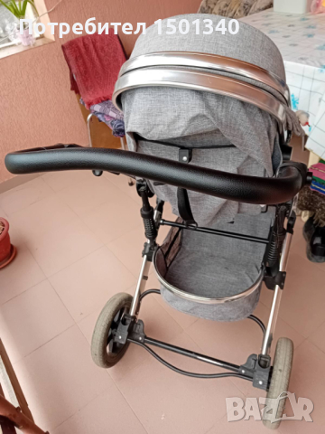 Бебешка количка 3 в 1 KIKKABOO, снимка 3 - Детски колички - 44967035