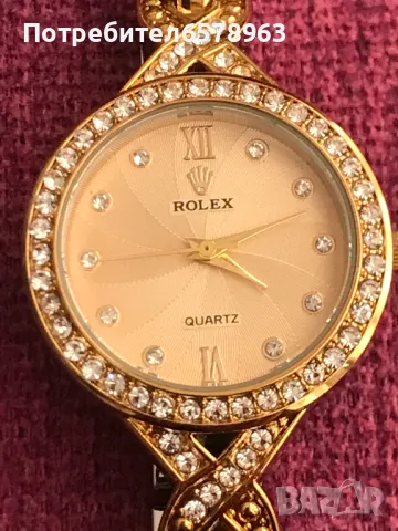 Дамски часовник Rolex / ЧИСТО НОВ /, снимка 2 - Дамски - 50329338