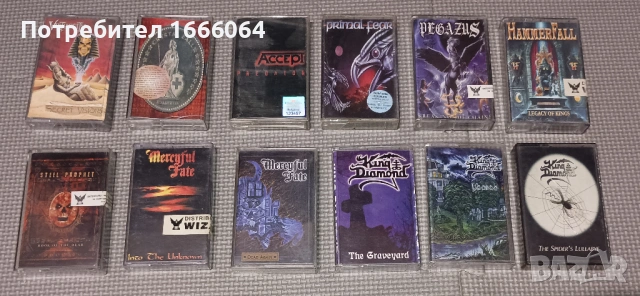 Касети метъл оригинални, снимка 6 - Аудио касети - 49699088