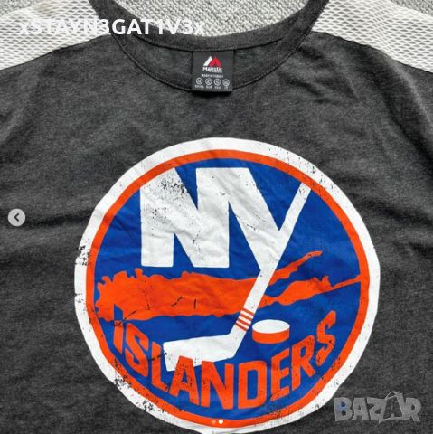 оригинална тениска Majestic - New York Islanders, снимка 2 - Тениски - 45396332