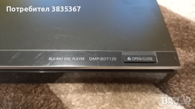 BLU-RAY DISC PLAYER PANASONIC, снимка 6 - Плейъри, домашно кино, прожектори - 50702808