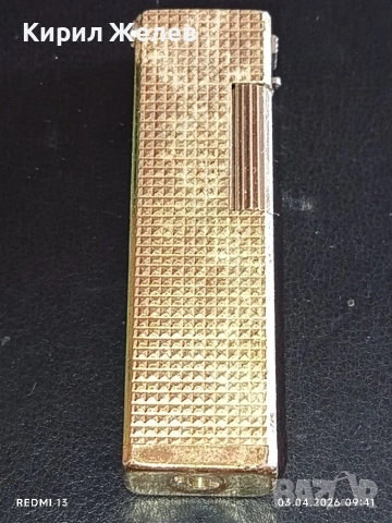 Винтидж запалка RONSON рядък модел златиста за КОЛЕКЦИОНЕРИ 54506, снимка 7 - Запалки - 54074340