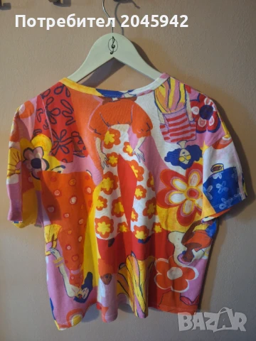 Дамска тениска ZARA, снимка 8 - Тениски - 50676810