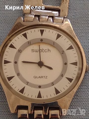 Марков мъжки часовник SWATCH QUARTZ много красив стилен дизайн 46120, снимка 2 - Мъжки - 46080615