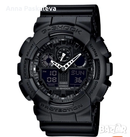 Мъжки часовник CASIO G-иииSHOCK GA-100 1A1ER