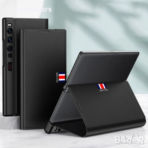 Huawei Mate Xs 2 Кожен Калъф и Протектор