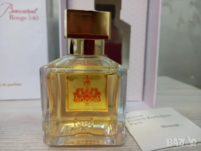 Maison Francis Kurkdjian Baccarat Rouge 540 EDP -парфюм 70мл., снимка 4 - Дамски парфюми - 47484586