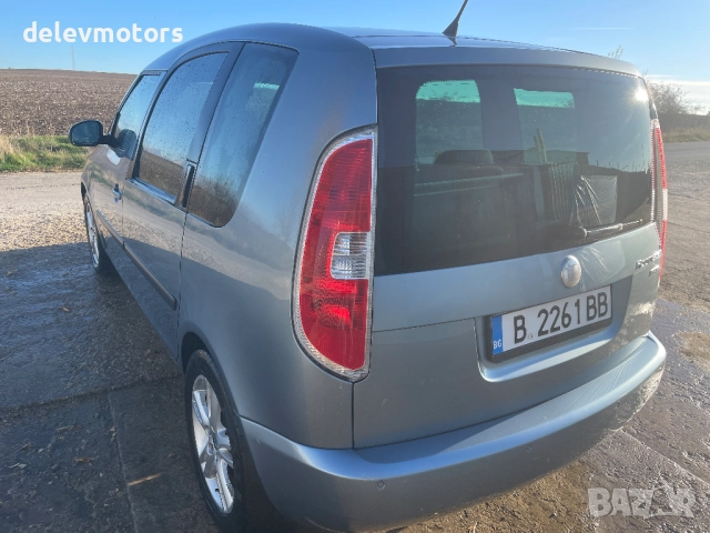 Skoda Roomster 1.6i, 105 кс., автоматик, панорама, 142 000 км. реални километри, обслужена, платени , снимка 6 - Автомобили и джипове - 52677989
