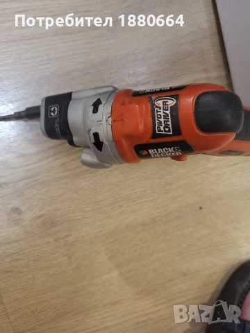 Отвертка BACK&DECKER 3.6V Li ion, снимка 2 - Отвертки - 51082631