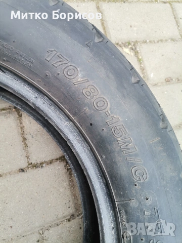 Гума за чопър Бриджестоун 170 /80 /15, снимка 2 - Гуми и джанти - 54177392