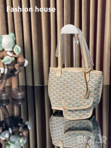 Goyard mini дамска чанта, снимка 3 - Чанти - 47371362