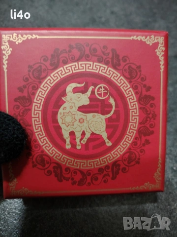 Сребърна монета с частично позлатяване 24 каратово златно покритие 1oz , снимка 2 - Нумизматика и бонистика - 53140257