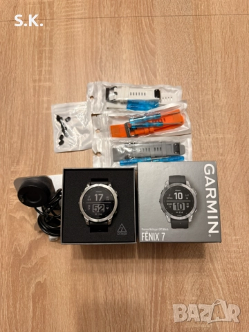 Garmin Fenix 7 Silver Graphite