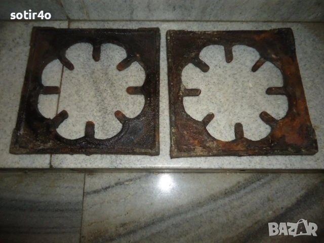 чугунени плочи за газова печка 24x24см. 