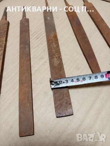 Комплект Соц Стари Калени Пили. , снимка 11 - Антикварни и старинни предмети - 52818233