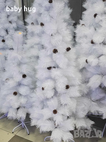 Коледна елха - бяла