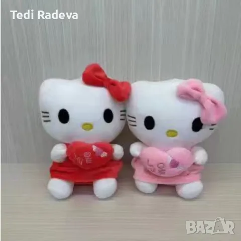 Мека плюшена играчка Hello Kitty, снимка 3 - Плюшени играчки - 48471381