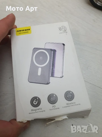 Безжична зарядна батетия за телегон и други, Може да се транспортира в самолет за пътувания, снимка 6 - Външни батерии - 50608541