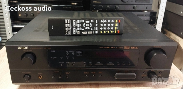 🔥 DENON AVR-1604 – Качествен 6.1 AV ресивър с дистанционно 🔥, снимка 4 - Ресийвъри, усилватели, смесителни пултове - 54106185