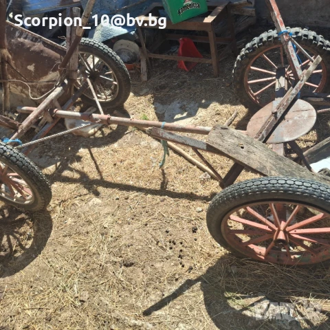 Продавам каруца гуменка , снимка 2 - Селскостопанска техника - 51361405