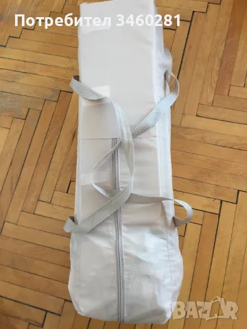 Сгъваема бебешка кошара Lorelli с 2 нива и допълн.матрак  и протектор, снимка 6 - Кошарки - 50327545