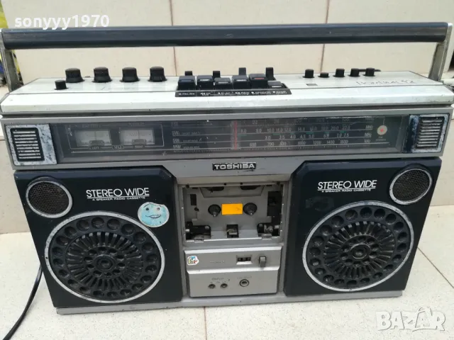 toshiba RT-8540S BOMBEAT 12-made in japan 2505251651LCHERY, снимка 3 - Радиокасетофони, транзистори - 50422100