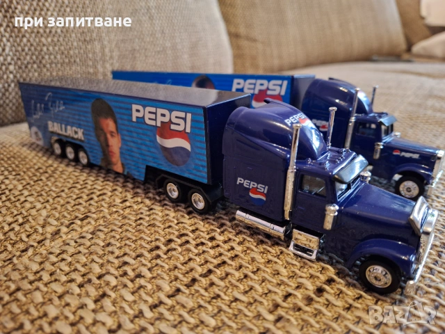 Камиончета рекламни Pepsi, 2 бр., обща цена, снимка 5 - Колекции - 48261203